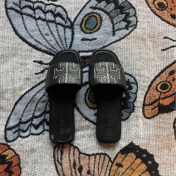 Tory Burch Black Sandals - Picture 1 of 6
